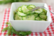 Komkommer salade recept