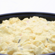 Aardappelsalade met crème fraiche recept