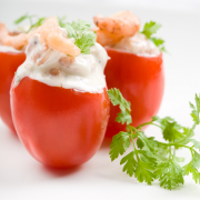 Tomaten gevuld met kruindenroomkaas recept