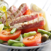 Salade Nicoise met entrecote recept