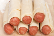 Hotdogs in bladerdeeg recept