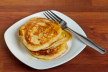 Pancakes met appelcompote en kaneelmascarpone voor de brunch recept