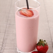 Aardbeien-yoghurtshake recept