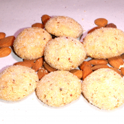 Gemblong dengan lapisan gula (koekjes overgoten met karamel) recept