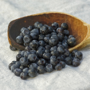 Blauwe bessen - appelcrumble recept