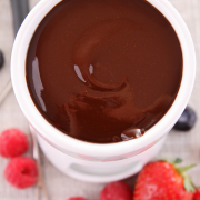 Chocolade fondue recept