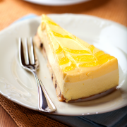 Gebakken citroentaart/cheesecake recept