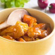 Vegetarische aardappelcurry recept