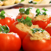 Gevulde tomaten (glutenvrij) recept