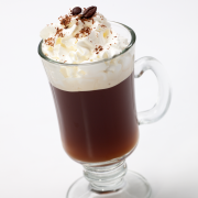 Ierse koffie met witte chocolademousse recept