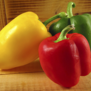 Gevulde gekleurde paprika's recept