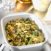 Ovenschotel rosti met groenten en gehakt recept