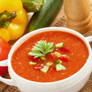 Tomaten courgettesoep recept
