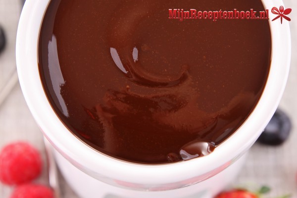 Agar coklat (Chocolade pudding)