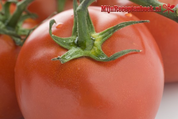 Geroosterde tomatensoep met creme fraiche